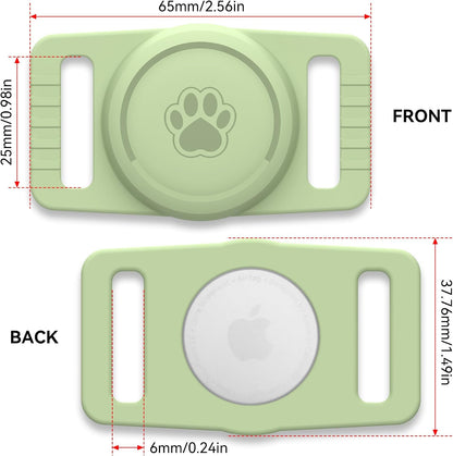 for Airtag Dog Collar Holder 2 Pack,Gps System Accessories