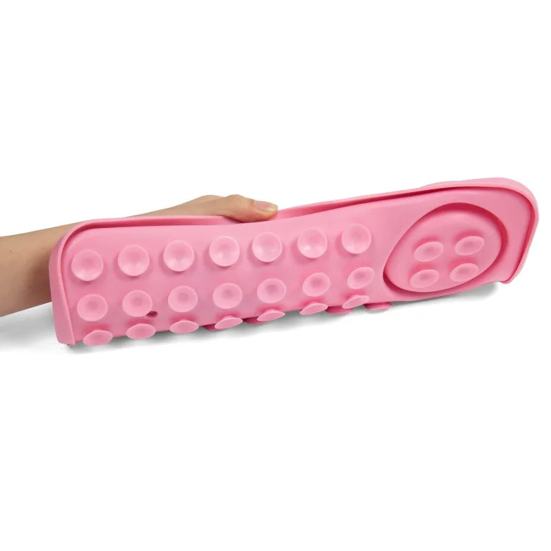 Dog Licking Mat Pet Licking Pad Suction Cup Licking Slow Feeding Mat Anti-Choking Slow Feeding Bowl