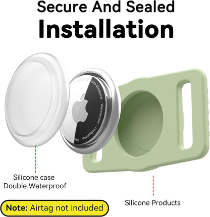 for Airtag Dog Collar Holder 2 Pack,Gps System Accessories